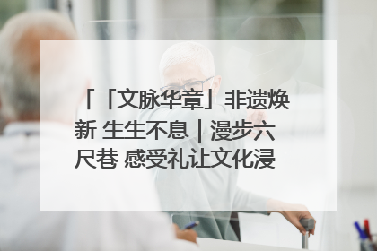 「文脉华章」非遗焕新 生生不息｜漫步六尺巷 感受礼让文化浸润的“巷”往生活