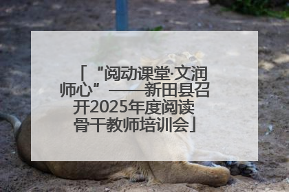 “阅动课堂·文润师心”——新田县召开2025年度阅读骨干教师培训会