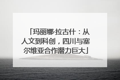 玛丽娜·拉古什：从人文到科创，四川与塞尔维亚合作潜力巨大