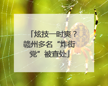 炫技一时爽？赣州多名“炸街党”被查处