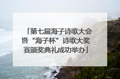 第七届海子诗歌大会暨“海子杯”诗歌大奖赛颁奖典礼成功举办
