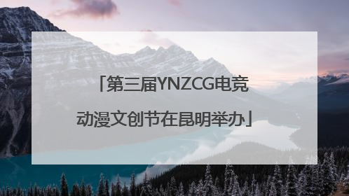 第三届YNZCG电竞动漫文创节在昆明举办