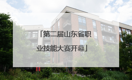 第二届山东省职业技能大赛开幕