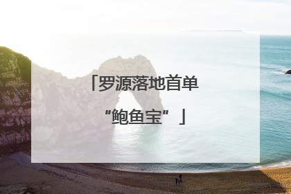 罗源落地首单“鲍鱼宝”
