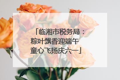 临湘市税务局：粽叶飘香迎端午 童心飞扬庆六一