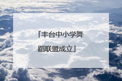 丰台中小学舞蹈联盟成立