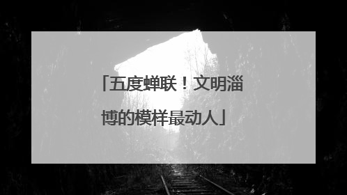 五度蝉联！文明淄博的模样最动人