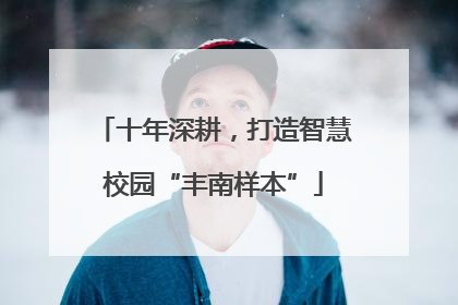 十年深耕，打造智慧校园“丰南样本”