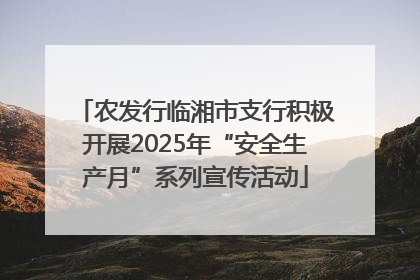 农发行临湘市支行积极开展2025年“安全生产月”系列宣传活动