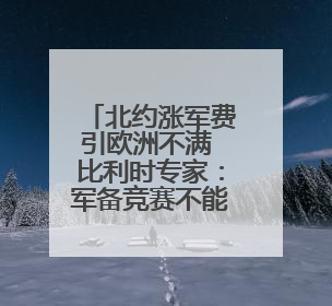 北约涨军费引欧洲不满 比利时专家：军备竞赛不能实现战略自主
