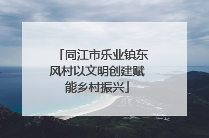 同江市乐业镇东风村以文明创建赋能乡村振兴
