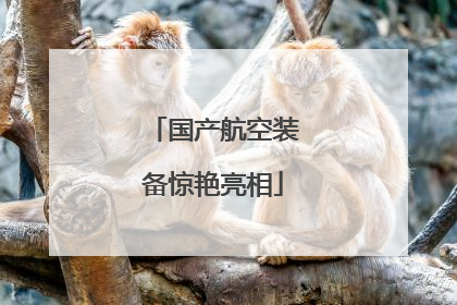 国产航空装备惊艳亮相