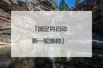 国足将启动新一轮换帅