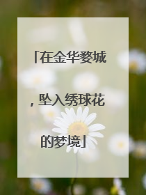在金华婺城，坠入绣球花的梦境