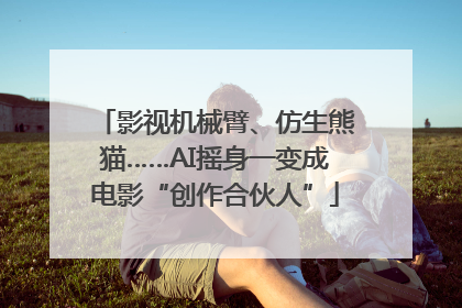 影视机械臂、仿生熊猫……AI摇身一变成电影“创作合伙人”