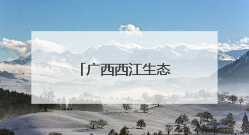 广西西江生态环境质量呈逐年上升趋势