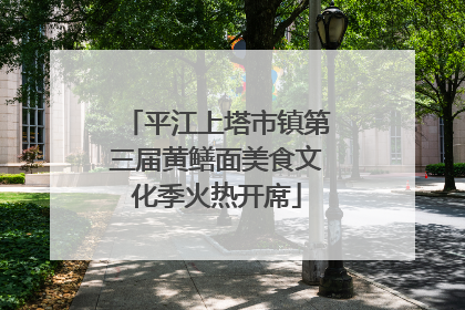 平江上塔市镇第三届黄鳝面美食文化季火热开席