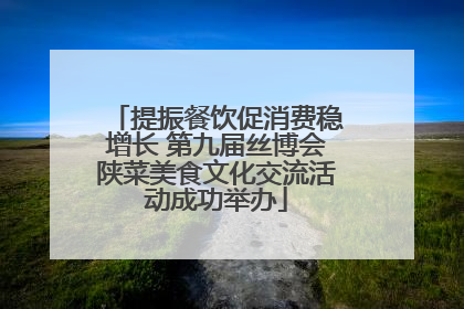 提振餐饮促消费稳增长 第九届丝博会陕菜美食文化交流活动成功举办