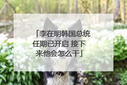 李在明韩国总统任期已开启 接下来他会怎么干