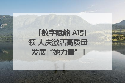数字赋能 AI引领 大庆激活高质量发展“她力量”