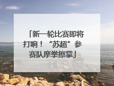 新一轮比赛即将打响！“苏超”参赛队摩拳擦掌