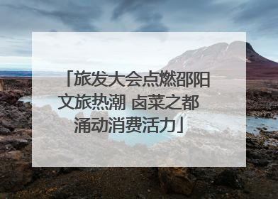 旅发大会点燃邵阳文旅热潮 卤菜之都涌动消费活力
