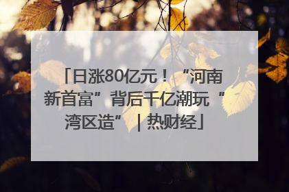 日涨80亿元！“河南新首富”背后千亿潮玩“湾区造”｜热财经