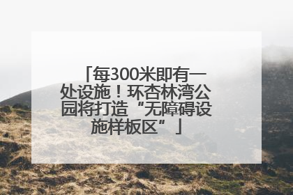 每300米即有一处设施！环杏林湾公园将打造“无障碍设施样板区”