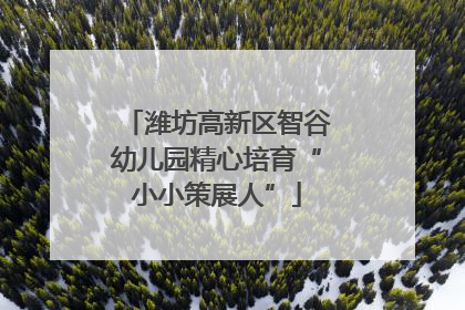 潍坊高新区智谷幼儿园精心培育“小小策展人”