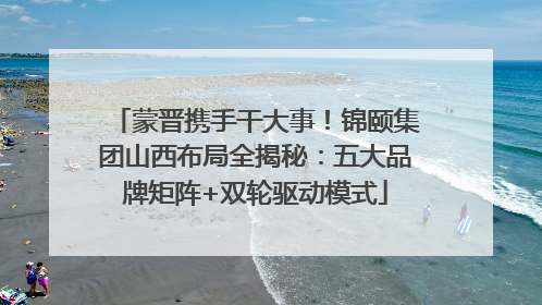 蒙晋携手干大事！锦颐集团山西布局全揭秘：五大品牌矩阵+双轮驱动模式