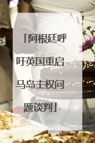 阿根廷呼吁英国重启马岛主权问题谈判