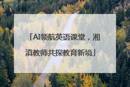 AI领航英语课堂，湘滇教师共探教育新境