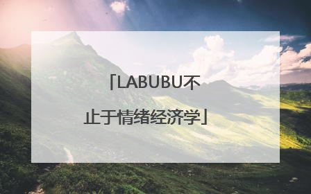 LABUBU不止于情绪经济学